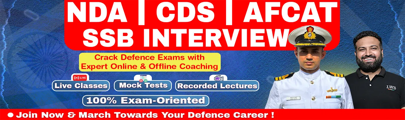 LWS Online Coaching Delhi | Best NDA Online Coaching in India
